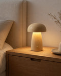 Lampe champignon bois lifestyle